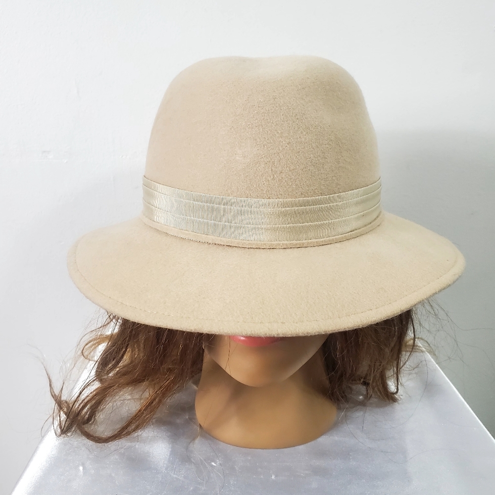 Vintage Lancaster 100% Wool Felt Hat Made In USA